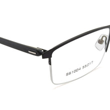 Load image into Gallery viewer, BCLEAR Men Titanium Alloy Eyeglasses Frame for Men Eyewear Flexible Temples Legs IP Electroplating Alloy Material Half Rim 2023