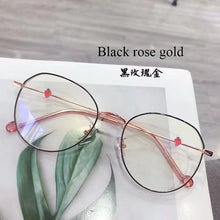 Load image into Gallery viewer, BCLEAR  Beautiful Women Eyeglasses Frame Female Retro Optical Spectacle Frames Lovely Carrot Eyewear 2023 Hot