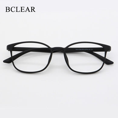 BCLEAR rettangolare ultraleggero TR Business uomo montatura per occhiali montature per occhiali da vista montature per donna colore bordo intero 