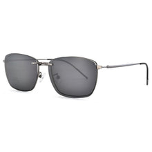 Load image into Gallery viewer, BCLEAR Retro Optical Spectacle Frame Men Women Clip On Sunglasses Polarized Lenses Magnetic Sun lens Prescription Eyeglasses New