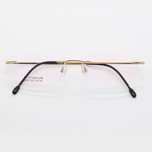 Load image into Gallery viewer, BCLEAR Rimless Glasses Frame Unisex Titanium Ultralight Eyeglasses Prescription Frameless Eyewear Myopia Optical Frame 52-18-140