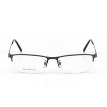 Load image into Gallery viewer, BCLEAR Titanium Alloy Glasses Frame Men Ultralight Square Myopia Prescription Eyeglasses Metal Half Rim Optical Frame Eyewear