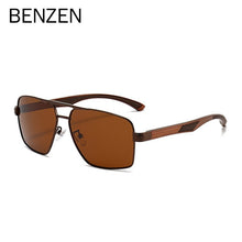 Load image into Gallery viewer, BENZEN Al-Mg Polarized Men's Sunglasse Brand Designer UV 400 Sun Glasses For Driving Oculos de sol Shades 9529
