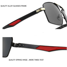 Load image into Gallery viewer, BENZEN Al-Mg Polarized Men's Sunglasse Brand Designer UV 400 Sun Glasses For Driving Oculos de sol Shades 9529
