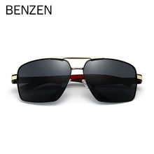 Load image into Gallery viewer, BENZEN Al-Mg Polarized Men's Sunglasse Brand Designer UV 400 Sun Glasses For Driving Oculos de sol Shades 9529