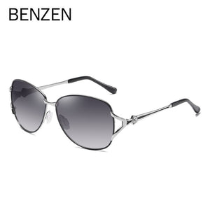 BENZEN  Women Sunglasses Alloy Polarized Sun Glasses For Female UV 400  Oculos Feminino 6689