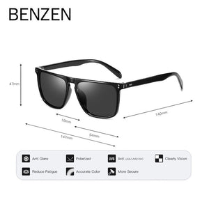 BENZEN Polarized Sunglasses Men's Driving Shades For Women Fishing Travel Golf Sunglass Male Sun Glasses UV 400 9615