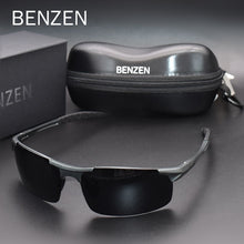 Load image into Gallery viewer, BENZEN Polarized Sunglasses For Men Quality Al-Mg Sports Sun Glasses Male UV Protection Outdoor Driver Glasses Goggles 9333