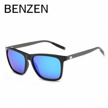 Load image into Gallery viewer, BENZEN Polarized Sunglasses Men Women Sun Glasses Aluminum+PC Male Shades  Driving Glasses Black With Case 9137