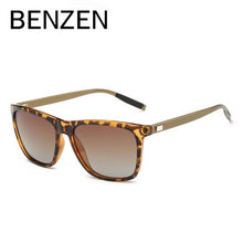 Load image into Gallery viewer, BENZEN Polarized Sunglasses Men Women Sun Glasses Aluminum+PC Male Shades  Driving Glasses Black With Case 9137