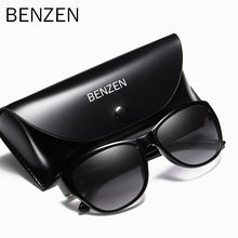 Load image into Gallery viewer, BENZEN Polarized Sunglasses Women Brand Designer Retro Female Sun Glasses For Driving Shades Gafas UV 400 Black  6131