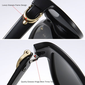 BENZEN Polarized Sunglasses Women Brand Designer Retro Female Sun Glasses For Driving Shades Gafas UV 400 Black  6131