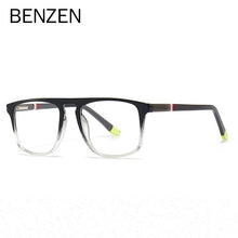 Load image into Gallery viewer, BENZEN TR 90 Acetate Optical Glasses Frame Men Vintage Retro Rectangle Prescription Eyeglasses Women  Spectacle Eyewear 5561