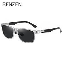 Load image into Gallery viewer, BENZEN Top Carbon Fiber Square Polarized Sunglasses Men Goggles For Driving Sun glasses  Male UV 400 gafas de sol hombre 9617