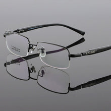 Carica l&#39;immagine nel visualizzatore di Gallery, BETSION 100% Pure Titanium Spectacles Men Optical Eyeglass Frame eyewear Prescription Glasses
