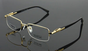 BETSION 100% Pure Titanium Spectacles Men Optical Eyeglass Frame eyewear Prescription Glasses
