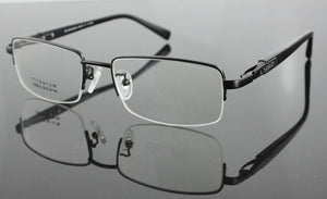 BETSION 100% Pure Titanium Spectacles Men Optical Eyeglass Frame eyewear Prescription Glasses