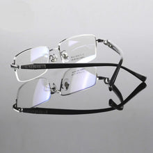 Carica l&#39;immagine nel visualizzatore di Gallery, BETSION 100% Pure Titanium Spectacles Men Optical Eyeglass Frame eyewear Prescription Glasses
