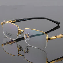 Carica l&#39;immagine nel visualizzatore di Gallery, BETSION 100% Pure Titanium Spectacles Men Optical Eyeglass Frame eyewear Prescription Glasses