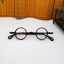 Load image into Gallery viewer, BETSION  Acetate Creative Small Round Eyeglasses Men Women Miopia Prescription Eyewear