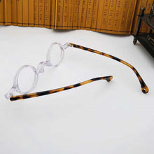 Load image into Gallery viewer, BETSION  Acetate Creative Small Round Eyeglasses Men Women Miopia Prescription Eyewear