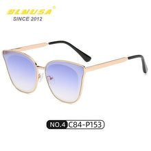 Load image into Gallery viewer, BLMUSA 2023 Sunglasses Women Brand Design  Butterfly Eyeglasses  Custom Pink Shades For Women Glasses UV400