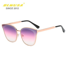 Load image into Gallery viewer, BLMUSA 2023 Sunglasses Women Brand Design  Butterfly Eyeglasses  Custom Pink Shades For Women Glasses UV400