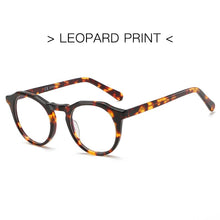 Load image into Gallery viewer, BLUEMOKY Acetate Round Computer Glasses Frame Anti Blue Light Pochromic Prescription Lenses  Brand Optical Spectacles
