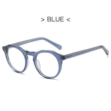 Load image into Gallery viewer, BLUEMOKY Acetate Round Computer Glasses Frame Anti Blue Light Pochromic Prescription Lenses  Brand Optical Spectacles