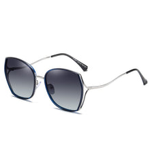 Load image into Gallery viewer, BLUEMOKY Brand Designer Oversized Polarized Sunglasses Women Butterfly Gradient Sun Glasses Female UV400 Shades Goggle Eyewear