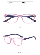 Load image into Gallery viewer, BLUEMOKY Kids Anti  Blue Light Glasses Frame Boy Girl Optical Blue Light Blocking Gaming Eyeglasses Anti Glare Computer Eyewear