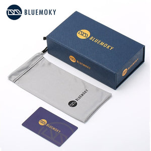 BLUEMOKY Magnetic Clip On Sunglasses For Women Men Polarized UV400 Sunglasses Optical Myopia Glasses Frame 2 in 1 Shade Eyewear