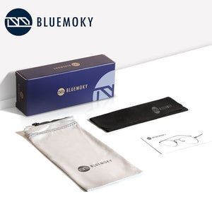 BLUEMOKY Metal Oversized Sunglasses For Women Gradient Lens  Butterfly Frame UV400 Shades Ladies Polarized Sun Glasses