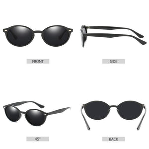 BLUEMOKY Retro Polarized Sunglasses For Men Women Small Outdoor UV400 Driving Shades Lightweight Sunglasses gafas oculos de sol