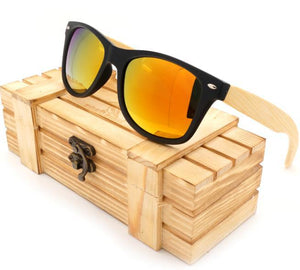 BOBO BIRD Bamboo Legs Polarized Lens Mens Decorative Glasses Women Sun Glasses Wood Gift Boxes Cool Famous Brand Sunglasses 2023