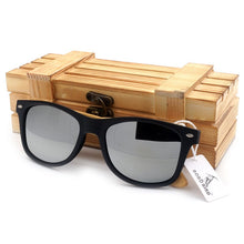 Carica l&#39;immagine nel visualizzatore di Gallery, BOBO BIRD Bamboo Legs Polarized Lens Mens Decorative Glasses Women Sun Glasses Wood Gift Boxes Cool Famous Brand Sunglasses 2023