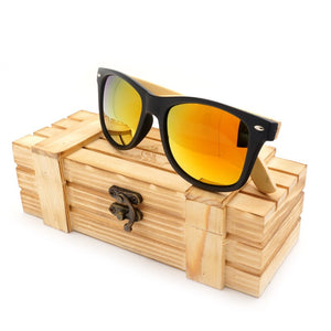 BOBO BIRD Bamboo Legs Polarized Lens Mens Decorative Glasses Women Sun Glasses Wood Gift Boxes Cool Famous Brand Sunglasses 2023