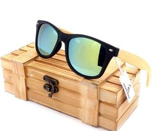 BOBO BIRD Bamboo Legs Polarized Lens Mens Decorative Glasses Women Sun Glasses Wood Gift Boxes Cool Famous Brand Sunglasses 2023