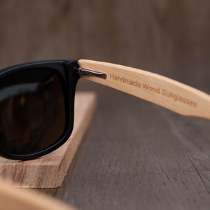 BOBO BIRD CG004 Handmade Sunglasses For Women Men Colorful Polarized Lens Bamboo &Plastic Frame Eyewear oculos de sol feminino