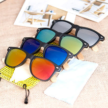 Load image into Gallery viewer, BOBO BIRD CG004 Handmade Sunglasses For Women Men Colorful Polarized Lens Bamboo &amp;Plastic Frame Eyewear oculos de sol feminino