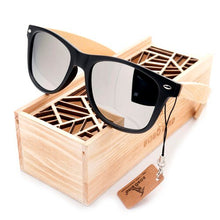Load image into Gallery viewer, BOBO BIRD CG004 Handmade Sunglasses For Women Men Colorful Polarized Lens Bamboo &amp;Plastic Frame Eyewear oculos de sol feminino
