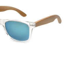 Carica l&#39;immagine nel visualizzatore di Gallery, BOBO BIRD Coated Sunglasses for Men and Women Polarized Bamboo Holder Sun Glasses With Wood Gifts Box Cool Beach Oculos