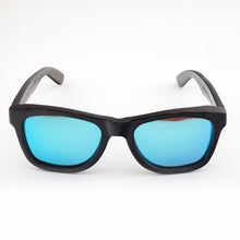 Load image into Gallery viewer, BOBO BIRD Men Ebony Wooden Sunglasses Women Brand Design Retro Glasses Blue Polarized Lens Shades Eyewear Gift Wood Box