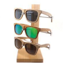 Load image into Gallery viewer, BOBO BIRD Men Women Sunglasses 100% Handmade Wooden Sun glasses polarized Design Summer Style Ladies Eyewear in wood box