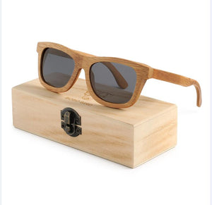 BOBO BIRD Men Women Wooden Bamboo Sunglasses Ladies Eyewear Handmade Sport Polarized Glasses in Wood Box