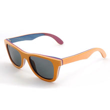 Load image into Gallery viewer, BOBO BIRD Men Wood Sunglasses Women Retro Vintage Polarized Wooden Glasses Oculos De Sol Big Square With Wood Gift box