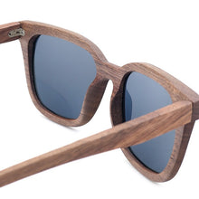 Load image into Gallery viewer, BOBO BIRD Polarized Wood Sunglasses Women Men Sun Glasses Black Walnut Wooden Vintage UV400 Eyewear Bamboo glasses in Gift Box