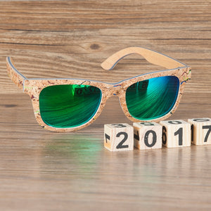 BOBO BIRD Polarized Wooden Bamboo Sunglasses Men Top Brand Design Original  UV protection Sun Glasses Oculos de sol mas