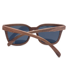 Load image into Gallery viewer, BOBO BIRD Top Brand Sunglasses Men Women Wood Black Walnut Retro Sun glasses with Wooden Box Oculos C-AG010a