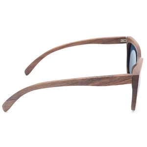BOBO BIRD Top Brand Sunglasses Men Women Wood Black Walnut Retro Sun glasses with Wooden Box Oculos C-AG010a